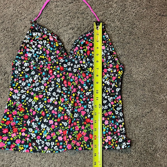 Guess floral print bikini style #20569 size large A80 - Picture 3 of 14